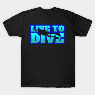 Scuba diving t-shirt design T-Shirt